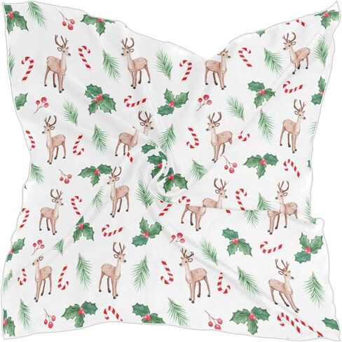 Women's Fashion Silk Scarf,Square Satin Bandana Novelty Neck Scarf Headscarf in Saudi Arabia