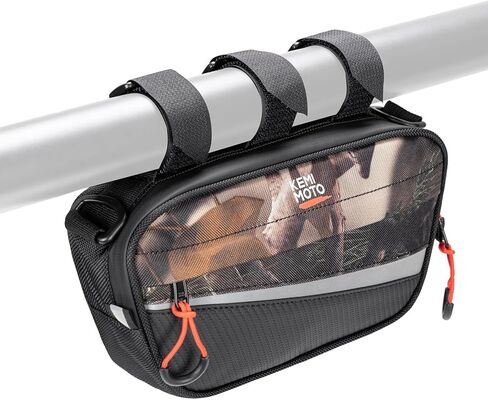 KEMIMOTO UTV Roll Cage Storage Bag Universal 1680D Waterproof Grab Handle Storage Bag Dimensions 11" x 5" Side by Side Accessories Compatible with UTV, ATV, Golf Cart, Bike, Off-road Vehicle in Saudi Arabia