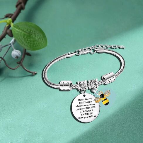 Inspirational Bracelet Motivational Bracelet Encouragement Gifts for Women Friends Daughter in Saudi Arabia