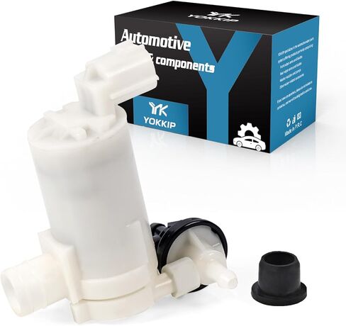 Windshield Washer Pump Replacement For Honda 2002-2006 CR-V, Washer Fluid Pump with Grommet Replaces OEM:86611-AA010 38512-SA5-013 76806-SE3-G02 in Kuwait