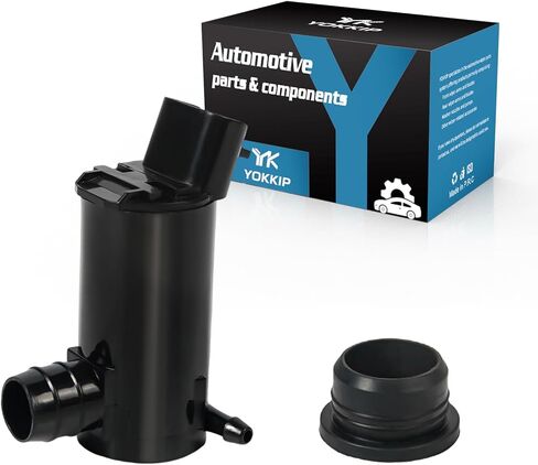 Windshield Washer Pump Replacement For Honda 2002-2006 CR-V, Washer Fluid Pump with Grommet Replaces OEM:86611-AA010 38512-SA5-013 76806-SE3-G02 in Kuwait