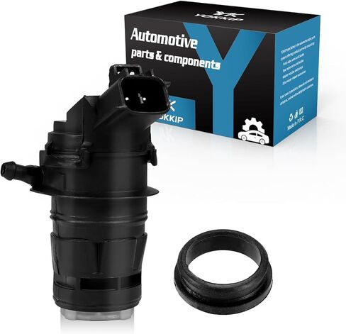 Windshield Washer Pump Replacement For Honda 2002-2006 CR-V, Washer Fluid Pump with Grommet Replaces OEM:86611-AA010 38512-SA5-013 76806-SE3-G02 in Kuwait