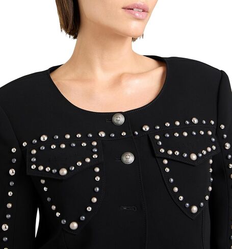 Cinq à Sept Women's Studded Olga Jacket in Saudi Arabia
