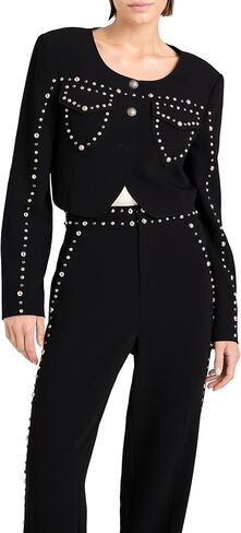Cinq à Sept Women's Studded Olga Jacket in Saudi Arabia