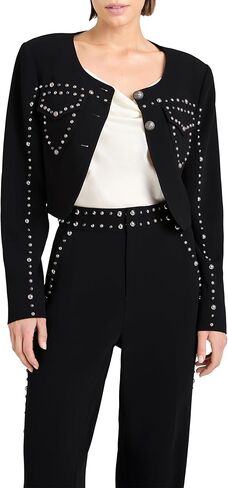 Cinq à Sept Women's Studded Olga Jacket in Saudi Arabia