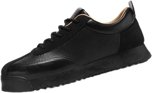 Men's Large-Sized Retro Casual Versatile Business Oxford Shoes with Anti-Slip Rubber Sole and PU Upper. Suitable for Commuting, Outdoor Activities and Office use. in Saudi Arabia