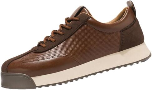 Men's Large-Sized Retro Casual Versatile Business Oxford Shoes with Anti-Slip Rubber Sole and PU Upper. Suitable for Commuting, Outdoor Activities and Office use. in Saudi Arabia