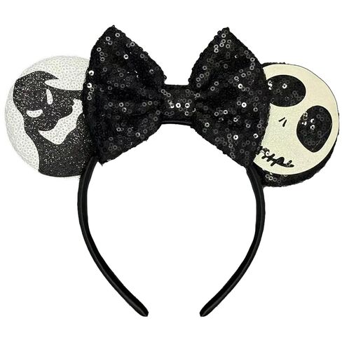 Mouse Ears Headband - Car Ear Hair Band for Theme Park Parties, Cosplay Costume Accessories for Women Adults (Red) in Saudi Arabia