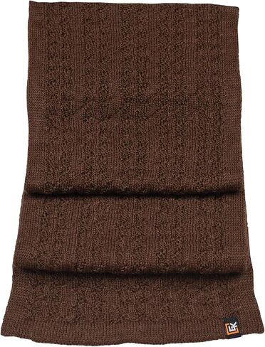 Evolution Knitwear Alpaca Knit Flat Scarf for Men or Women - Made in the USA - Super Soft Baby Alpaca in Kuwait