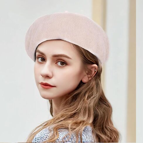 Fashion French Beret Hats Classic Wool Beret Artist Painter Hat Costume Hat Winter Fall Hats in Saudi Arabia