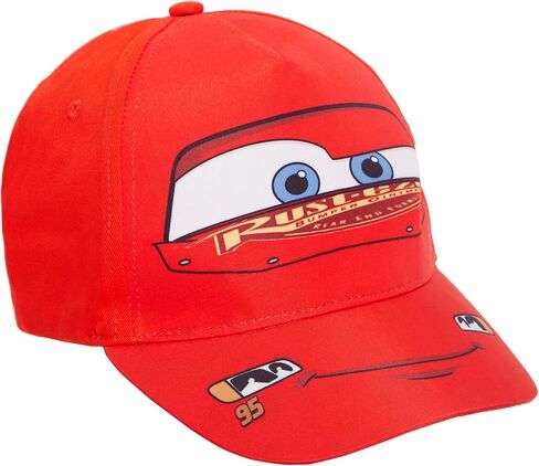 Disney Cars Baseball Cap for Kids Lightning McQueen Peaked Sun Hat Adjustable Dress Up Accessory in Kuwait