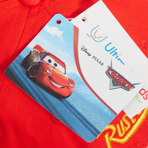 Disney Cars Baseball Cap for Kids Lightning McQueen Peaked Sun Hat Adjustable Dress Up Accessory in Kuwait