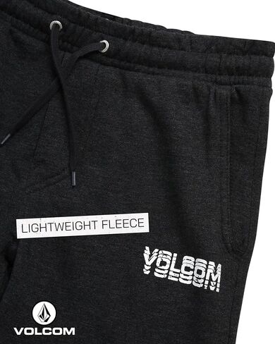 بنطال رياضي من الصوف للأولاد من Volcom - بنطال رياضي خفيف الوزن للأولاد للركض للشباب مع جيوب ورباط in Kuwait