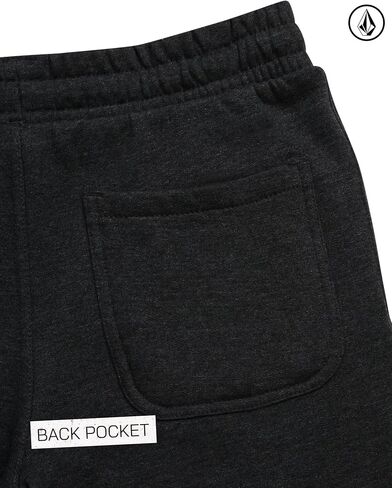 بنطال رياضي من الصوف للأولاد من Volcom - بنطال رياضي خفيف الوزن للأولاد للركض للشباب مع جيوب ورباط in Kuwait