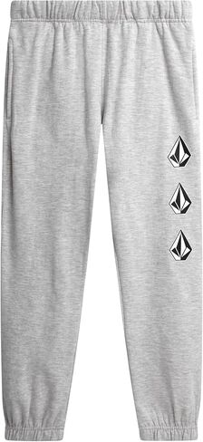 بنطال رياضي من الصوف للأولاد من Volcom - بنطال رياضي خفيف الوزن للأولاد للركض للشباب مع جيوب ورباط in Kuwait