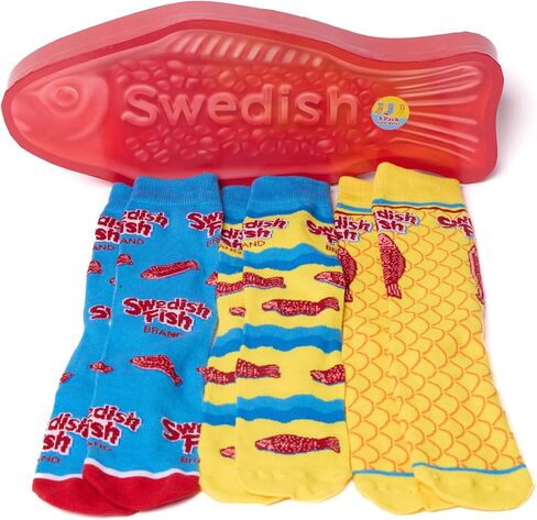 Odd Sox Crew Sock Gift Box Set - Fun Collectible Candy Characters - Comfy Fabric Blend - Perfect Holiday Birthday in Saudi Arabia