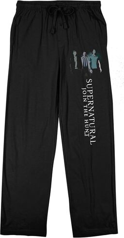 Bioworld Supernatural Join The Hunt Men's Black Sleep Pajama Pants in Saudi Arabia