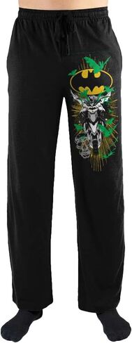 DC Comics Batman Batcycle Bike Leg Print Men's Nightwear Lounge Sleep Pajama Pants in Saudi Arabia