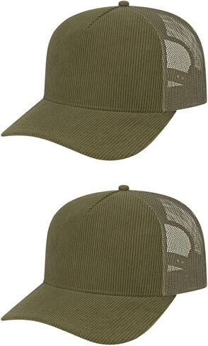 قبعة The Hat Pros Cap America i3021 Heritage سروال قصير متوسط ​​الحجم 5 ألواح شبكية BackTrucker مع إغلاق Snapback قابل للتعديل in Kuwait