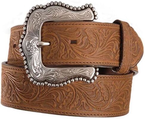 Tony Lama Brown Layla Belt in Saudi Arabia