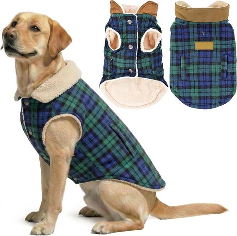 Parisian Pet Dog Sweaters - Pull Over, Turtle Neck Red Dog Sweater - Reindeer Cable Knit Dog Christmas Outfit - Fall, Winter Dog Clothes - Flexible Dog Sweaters for Medium Dogs - M in Saudi Arabia