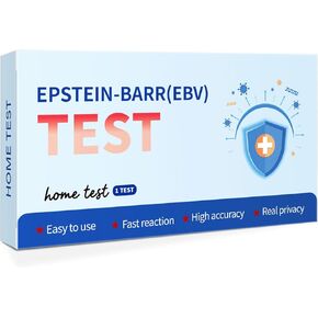 اختبار Epstein Barr (EBV) في المنزل، دقيق للغاية وسهل القراءة والاستخدام. ضد VCA وEBNA الخاصين بفيروس Epstein-Barr، نتائج سريعة خلال 15 دقيقة. in Kuwait