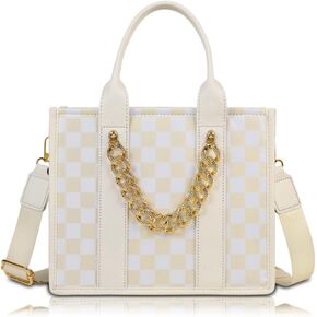 Smll حقيبة كروس متقلب حقائب يد متقلب أبيض وأسود محفظة عادية حمل حقائب اليد للسفر العمل in Kuwait