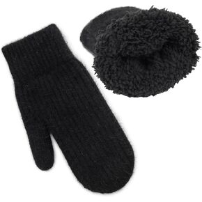 Winter-Gloves Warm-Knitted-Mittens for Women Men - Winter Stretchy Knit Gloves Soft Elastic Mittens for Cold Weather in Saudi Arabia