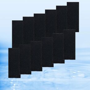 Aquarium Filter for 30-70 Gallon Tank - 4 in 1 Double Waterfall U-V Fish Tank Filter for Green Water & Algae Clean, 8W Quiet Hang on Filter for Saltwater Freshwater, Adjustable Flow, 215 GPH in Saudi Arabia