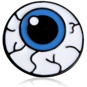 Eyeball Enamel Pin with Safety Backing. in Saudi Arabia