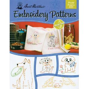 Aunt Martha's 404 Farm Living Embroidery Transfer Pattern Book, Over 25 Iron On Patterns in Kuwait