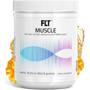 FLT Muscle Performance Supplement for Muscle Strength, Recovery & Endurance with Plant-Based Peptides, Creatine, L-Glutamine, Magnesium, Zinc & Electrolytes – 30 Servings | Vegan in Saudi Arabia