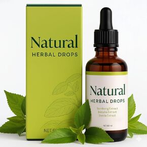 دوك قطرات عشبية طبيعية | عضوي 100% | بمستخلصات السامبونج والبانابا والستيفيا | تركيبة عشبية للصحة العامة | تركيبة طبيعية للطاقة والحيوية | 60 مل in Kuwait