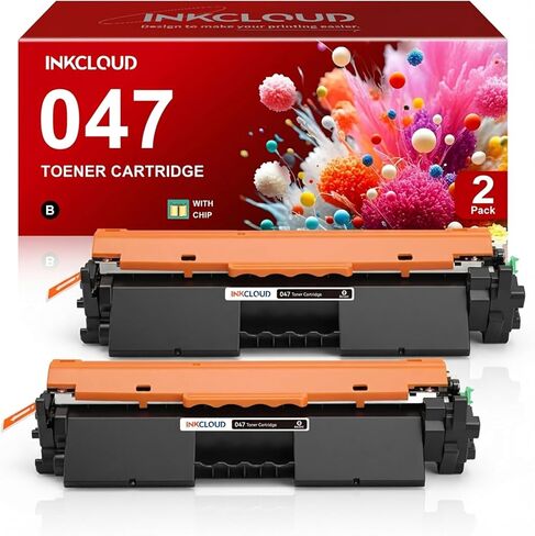 INKCLOU0 crg-047 (2 Black) Compatible Toner Cartridge Replacement for Canon 047 crg-047 crg047 for ImageCLASS LBP113W MF113W MF110/LBP110 Series, i-SENSYS LBP113W MF113W MF110/LBP110 Series Printer in Kuwait