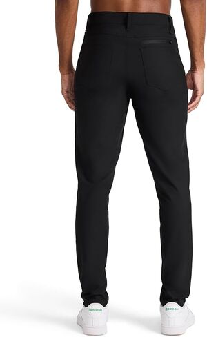 Reebok Mens 5-Pocket Voyager Oblong Pant, Tapered Slim Fit, Lightweight Poly Double-Knit Fabric in Saudi Arabia
