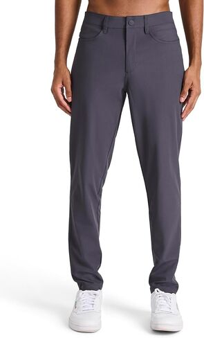 Reebok Mens 5-Pocket Voyager Oblong Pant, Tapered Slim Fit, Lightweight Poly Double-Knit Fabric in Saudi Arabia