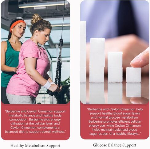 2000 ملغ من مكمل علكات البربرين، حمض الهيدروكلوريك البربارين مع قرفة سيلان، الكروم، شوك الحليب العضوي للنساء والرجال، دعم التمثيل الغذائي، منشط التمثيل الغذائي AMPK، خالي من السكر، نباتي، كمية تكفي 60 يومًا in Kuwait