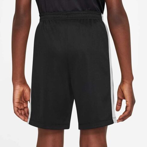 شورت كرة القدم Nike Dri-FIT Academy23 للأطفال (أسود/أبيض/أسود/أبيض، DX5476-010) مقاس متوسط in Kuwait