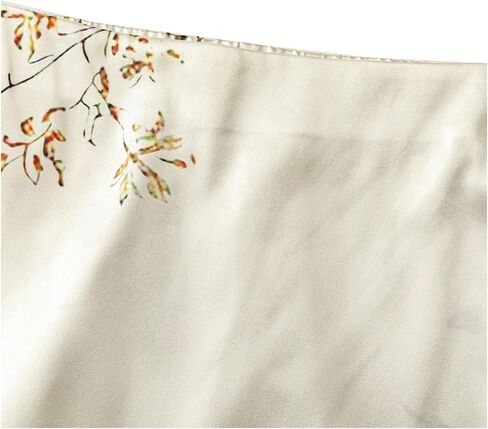 WDIRARA Women's Plus Size Floral Satin Long Skirt Flared A Line Maxi Skirts in Saudi Arabia
