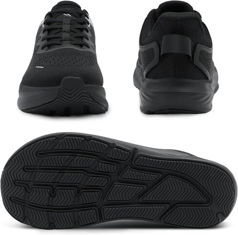 relxfeet Men’s Wide Toe Box Slip On Walking Shoes Lightweight Cushioned Sneakers for Running Tennis Gym Workout Non Slip Breathable Athletic Shoes in Saudi Arabia