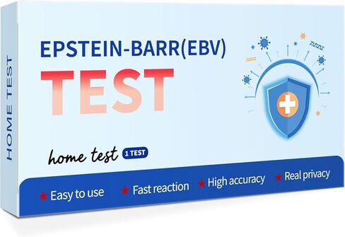 اختبار Epstein Barr (EBV) في المنزل، دقيق للغاية وسهل القراءة والاستخدام. ضد VCA وEBNA الخاصين بفيروس Epstein-Barr، نتائج سريعة خلال 15 دقيقة. in Kuwait
