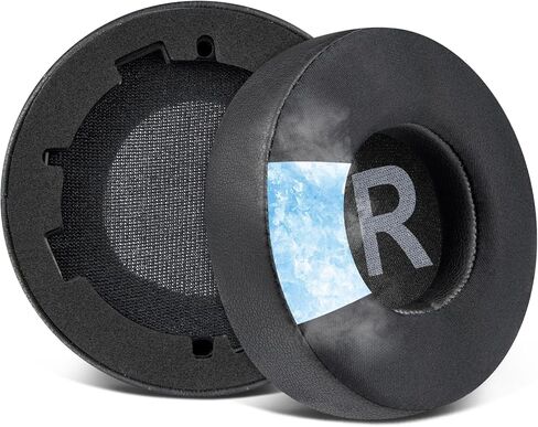 استبدال وسائد الأذن من SOULWIT لسماعات JBL Tune 600(T600BTNC 600BTNC)/660(T660NC 660NC)/670(T670NC 670NC) ووسائد الأذن مع نسيج الحرير الجليدي، رغوة عزل الضوضاء - أسود in Kuwait