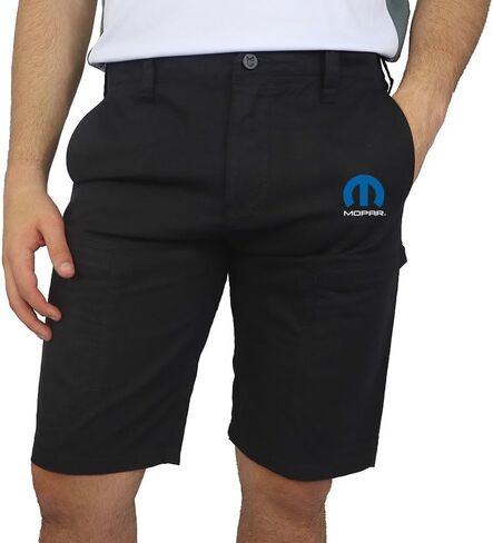 Marwin Sports Mopar Men's Cargo Shorts - Black in Saudi Arabia