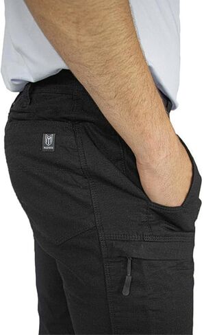 Marwin Sports Mopar Men's Cargo Shorts - Black in Saudi Arabia