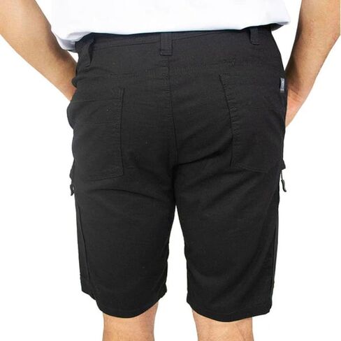 Marwin Sports Mopar Men's Cargo Shorts - Black in Saudi Arabia