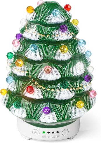 ARVIDSSON عيد الميلاد الناشر الضروري النفط، الناشر Aromatherpay احتفالي للزيوت الأساسية، الناشرون السيراميك بالموجات فوق الصوتية النفط للمنزل، الناشرون شجرة عيد الميلاد هدية للنساء in Kuwait