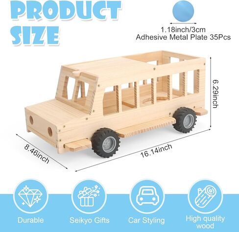 Shelf for Tonie Figures Characters Storage with 35Pcs Adhesive Metal Plate for Toniebox 2 and Tonie Box 1 in Saudi Arabia