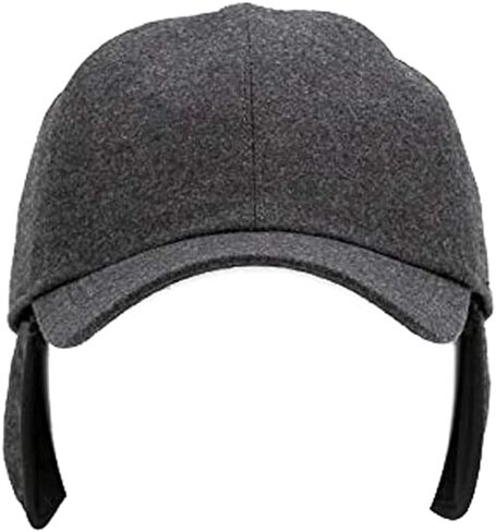 Wigens Wool Storm System Cap with Earflaps GRAY/409 59 in Saudi Arabia