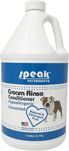 Dog Natural Cream Rinse Conditioner, Tea Tree, 1 Gallon in Saudi Arabia