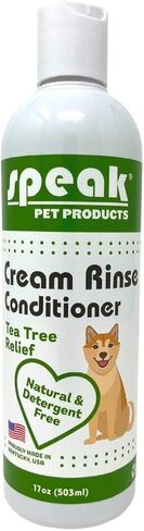 Dog Natural Cream Rinse Conditioner, Tea Tree, 1 Gallon in Saudi Arabia